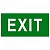Знак безопасности BL-2010B.E51 EXIT a15044 белый Свет